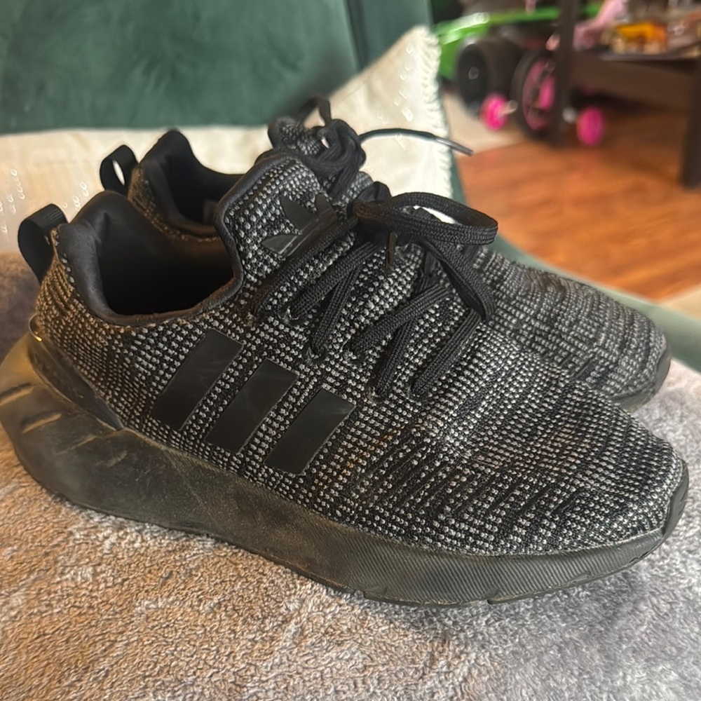 Adidas Kids Black Sneakers
